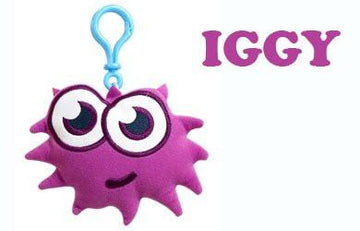 Moshi Monsters Moshlings Backpack Clip Plush Figure Iggy