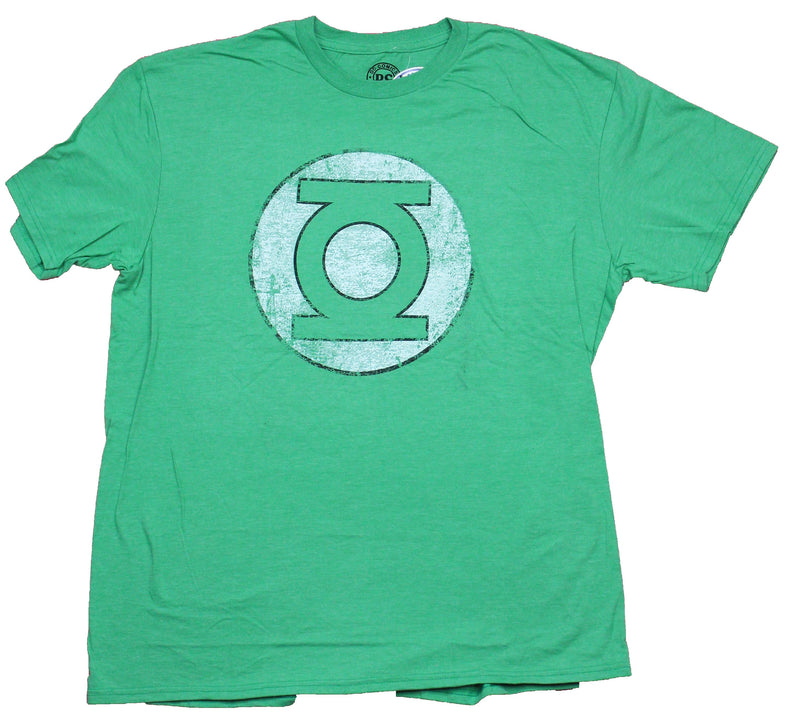 Green Lantern Mens T-Shirt  - Distressed Lantern Logo