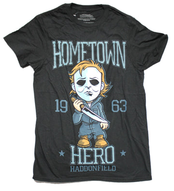 Halloween Mens T-Shirt - Hometown Hero Michael Myers Haddonfield