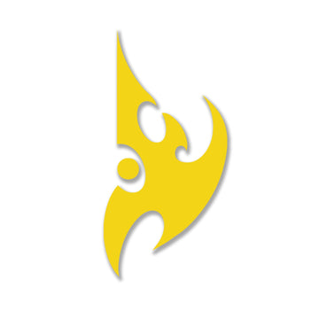 JINX Starcraft II: Heart of The Swarm Protoss Car Window Die Cut Vinyl Decal Sticker 5"