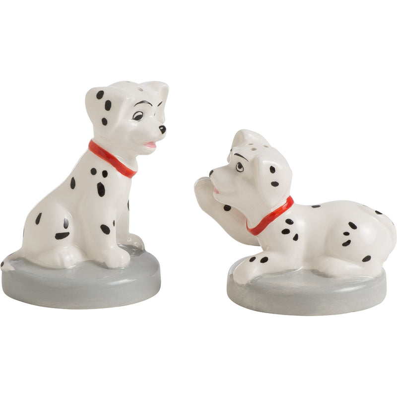 Vandor Disney 101 Dalmatians Puppies Sculpted Ceramic Salt and Pepper Set, 2 x 3.5 x 2 Inches - Inmyparentsbasement.com