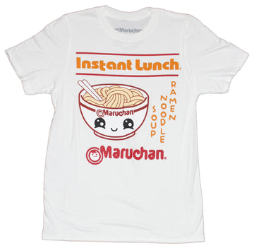 Maruchan Instant Lunch Mens T-Shirt - Happy Noodle Soup Logo