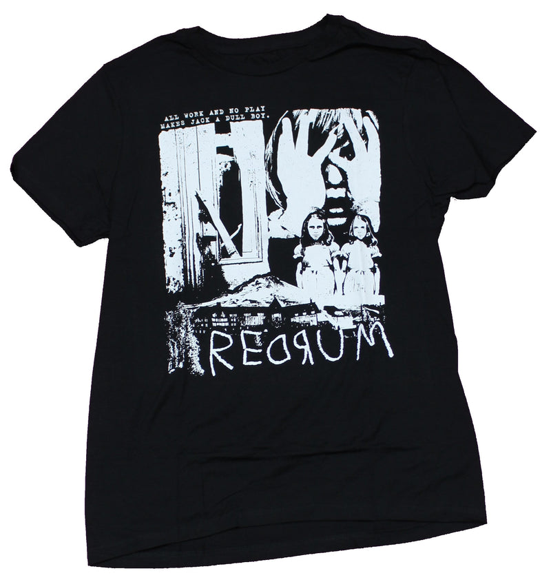 The Shining Mens T-Shirt - Red Rum White Print Collage Image