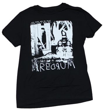 The Shining Mens T-Shirt - Red Rum White Print Collage Image