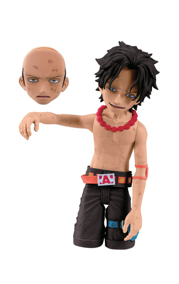 Banpresto One Piece 3.6-Inch Ace Cry Heart Series Figure, Volume 3