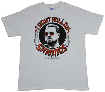 The Big Lebowski Mens T-Shirt  -I Don't Roll On Shabbos Walter Image
