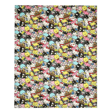 Hello Kitty Anime Characters All Over Print Kitchen Decor Tea Towel