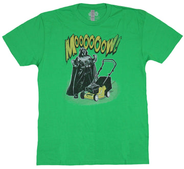 Star Wars  Mens T-Shirt - Mooooow! Vader Doesn't Want to Do It