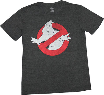 Ghostbusters Mens T-Shirt - Distressed Classic Logo