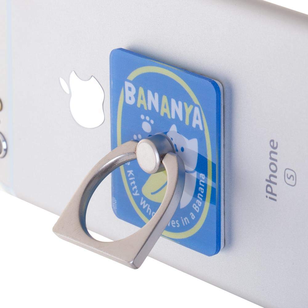 Bananya Anime Seal Adhesive Phone Ring