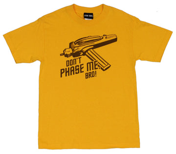 Star Trek Mens T-Shirt  - Dont Phase Me Bro Phaser Image