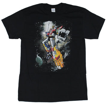 Voltron Mens T-Shirt - Space Flying Battle Ready Image