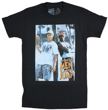White Men Can't Jump Mens T-Shirt  - Billy Sydney Standing Tall Image
