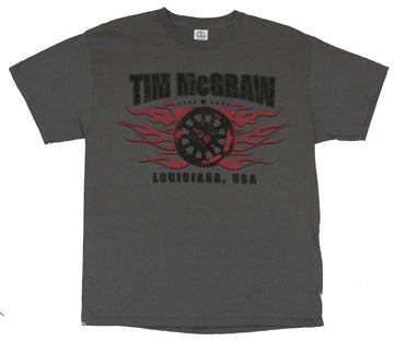 Tim McGraw Mens T Shirt  - Louisana USA Image [Apparel]