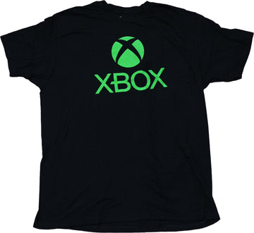 Xbox Mens T-Shirt - Microsoft Game Machine Neon  Logo