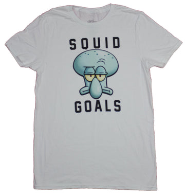 SpongeBob SquarePants Mens T-Shirt  - Squid Goals Squidward Image