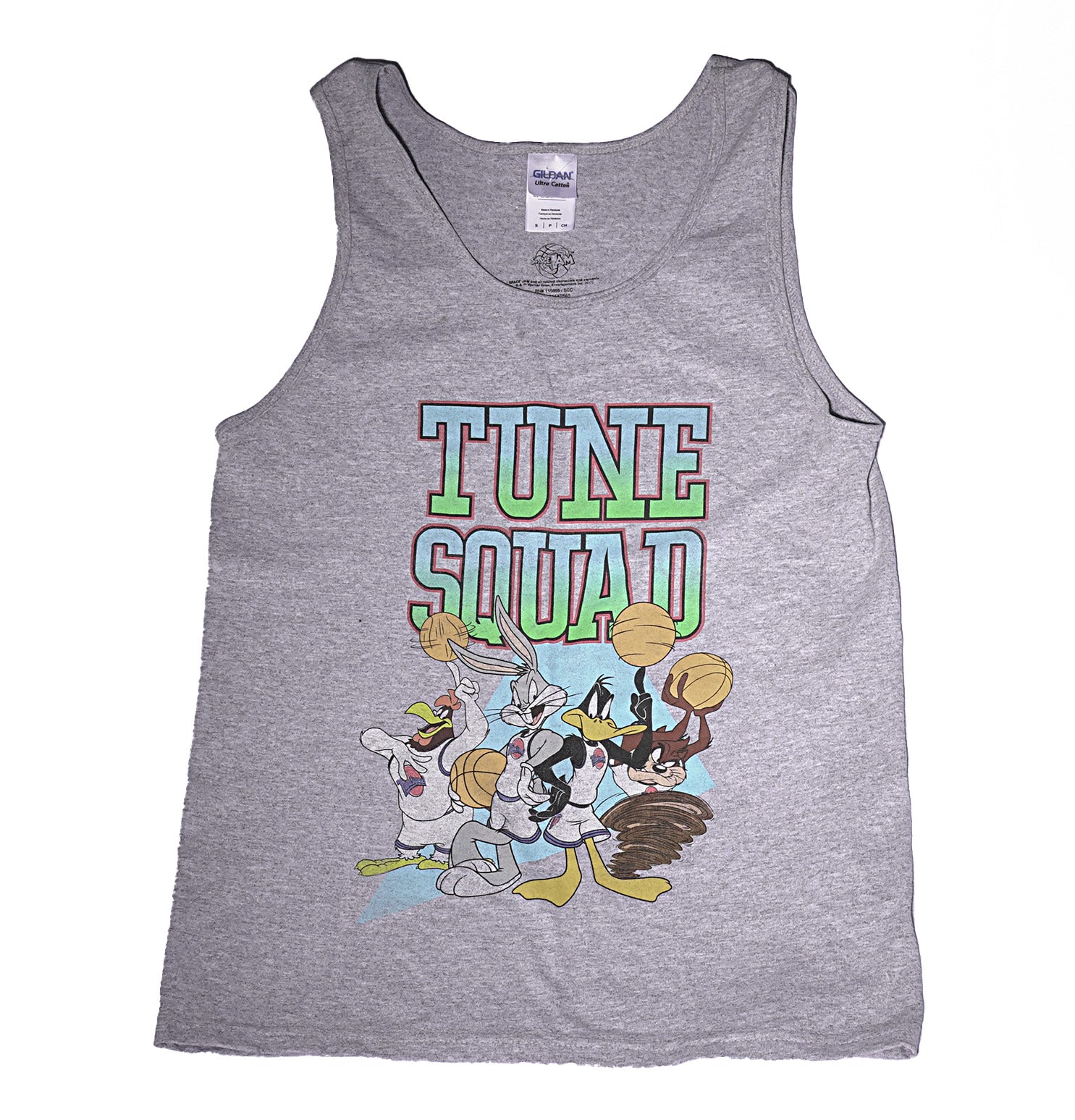 Space Jam Mens Tank Top - Tune Squad Distressed Group