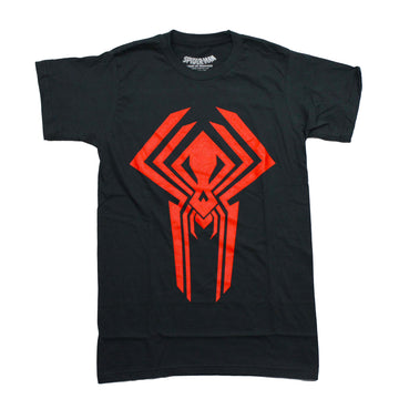 Spider-Man Mens T-Shirt - Spider-man 2099 Solid Red Spider Logo