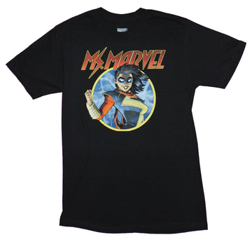 Ms. Marvel Mens T-Shirt - Kamala Khan Power Fist Circle Image