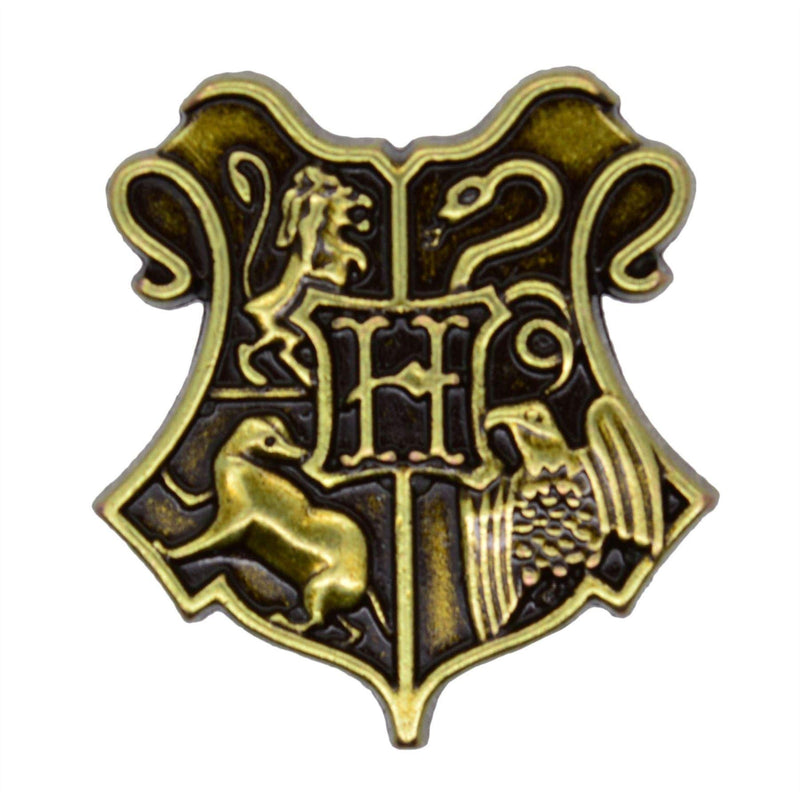 Harry Potter Gryffindor Lapel Pin Set | Courage, Hogwarts Logo Crest - Inmyparentsbasement.com