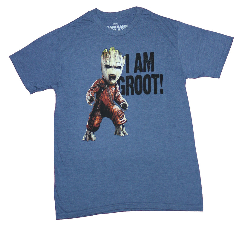 Guardians of The Galaxy  Mens T-Shirt - I am Groot Kid Groot Image