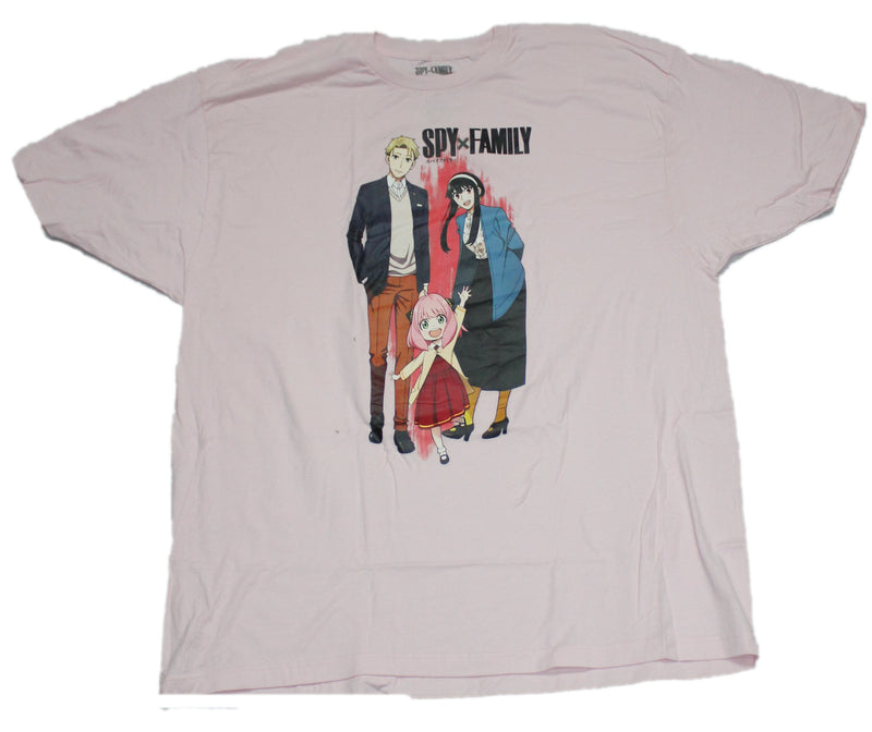 Spy Family Mens T-Shirt - Nicely Dressed Folger Trio
