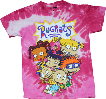 Rugrats Mens T-Shirt - Group Kids Under Logo