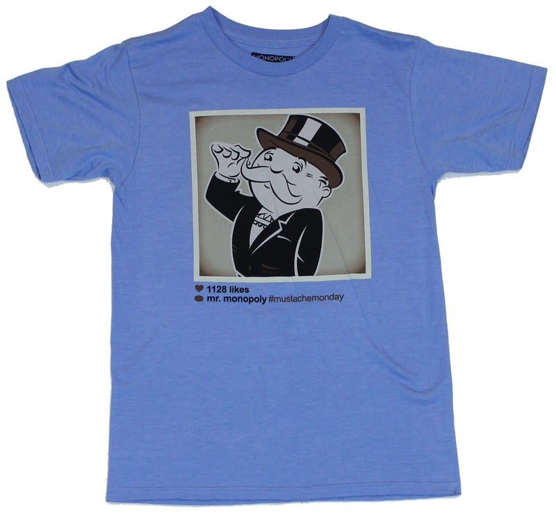 Monopoly Mens T-Shirt - Uncle Pennybags has 1128 Likes #mustachemonday Image
