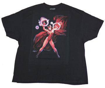 Scarlet Witch Mens T-Shirt- Power Circle Stance Image