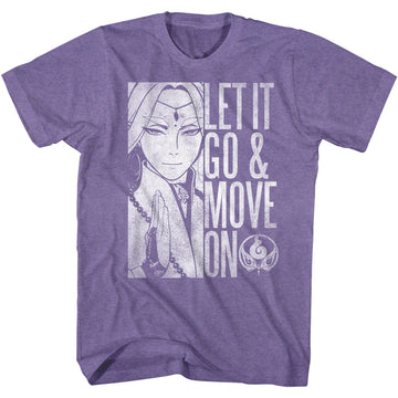Ace Attorney Mens S/S T-Shirt - Like Elsa - Heather Retro Purple Heather