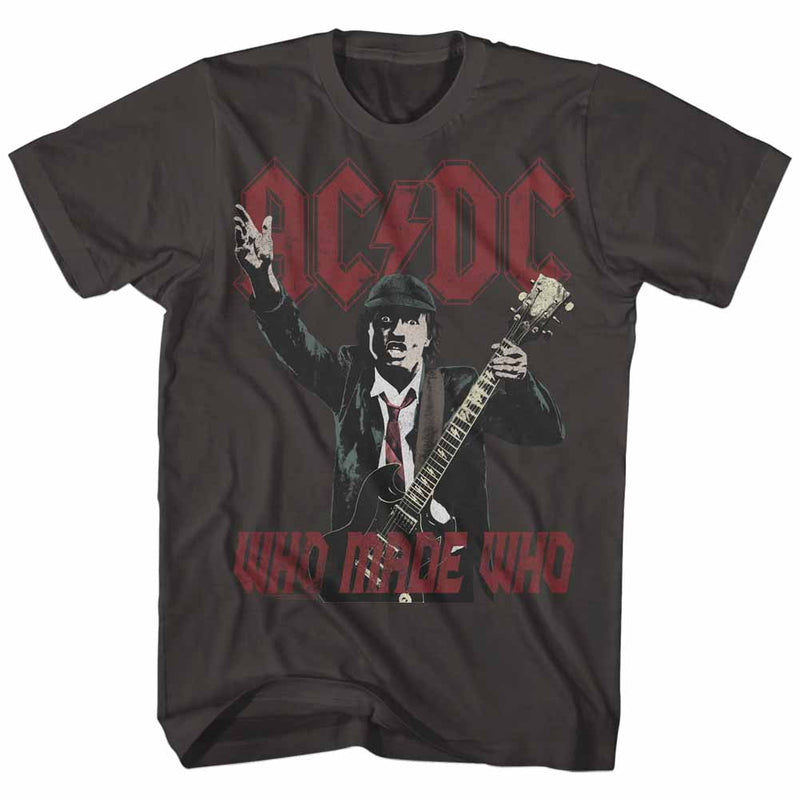 AC/DC Mens S/S T-Shirt - Wmh2 - Solid Smoke