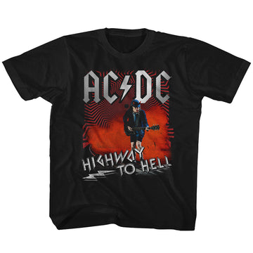 AC/DC Youth S/S T-Shirt - Hth - Solid Black