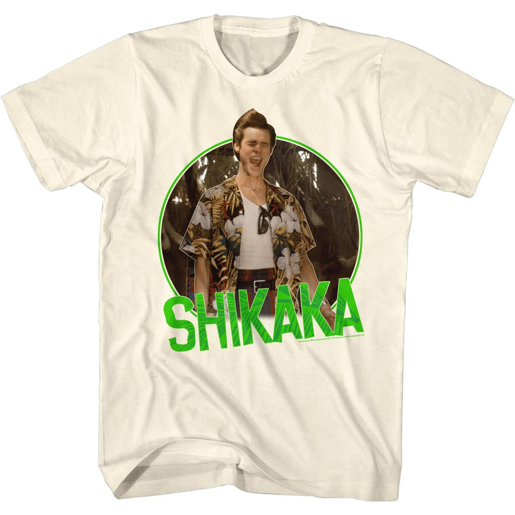 Ace Ventura Mens S/S T-Shirt - Shikaka - Solid Natural