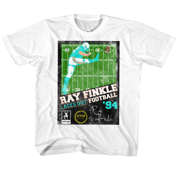 Ace Ventura Toddler S/S T-Shirt - Ray Finkle Football - Solid White
