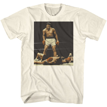 Muhammad Ali Mens S/S T-Shirt - How Are You? - Solid White