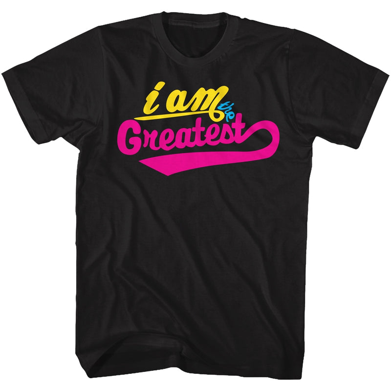 Muhammad Ali Mens S/S T-Shirt - Cmyk - Solid Black
