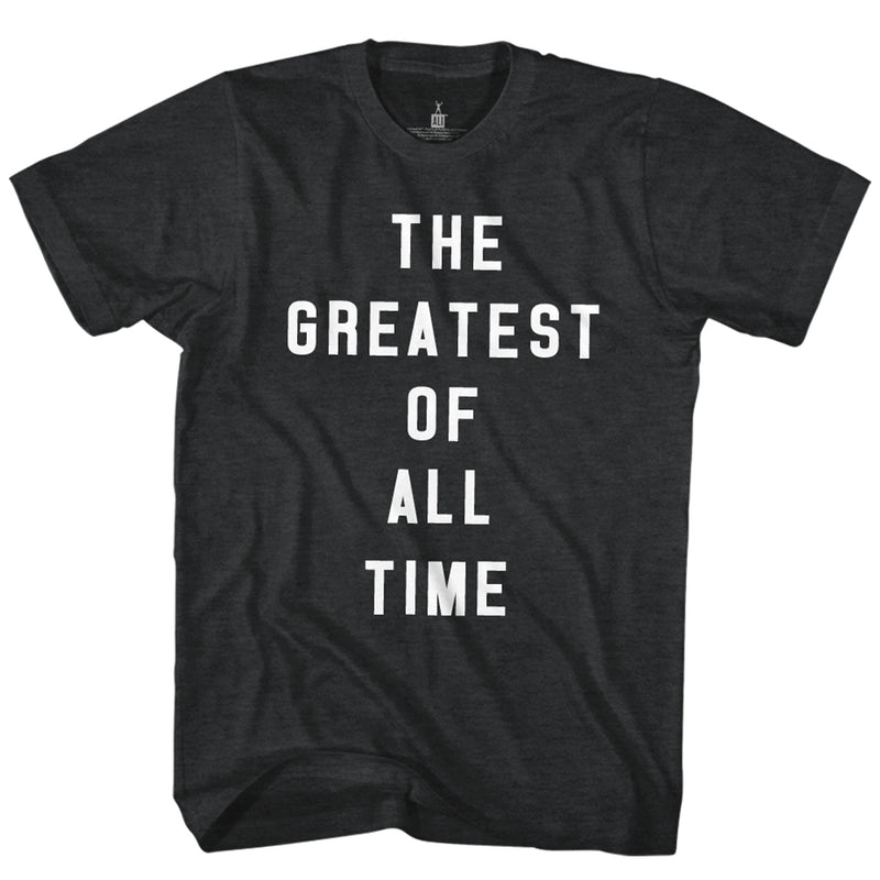 Muhammad Ali Mens S/S T-Shirt - Goat - Heather Black Heather