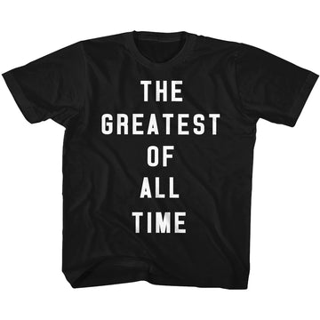 Muhammad Ali Toddler S/S T-Shirt - Goat - Solid Black