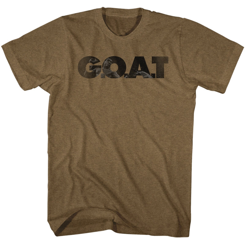 Muhammad Ali Mens S/S T-Shirt - Manilla75L - Heather Mocha Heather