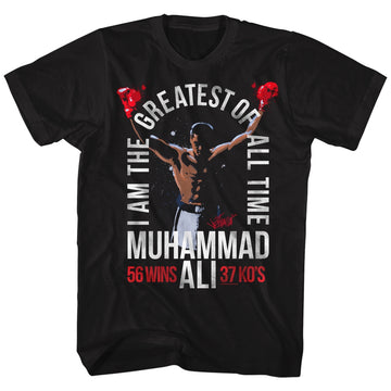 Muhammad Ali Mens S/S T-Shirt - 2016 - Solid Black