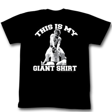 Andre The Giant Mens S/S T-Shirt - Death - Solid Black