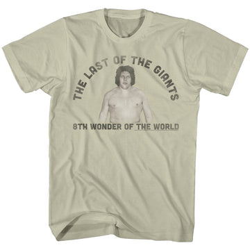 Andre The Giant Mens S/S T-Shirt - Last One - Solid Natural