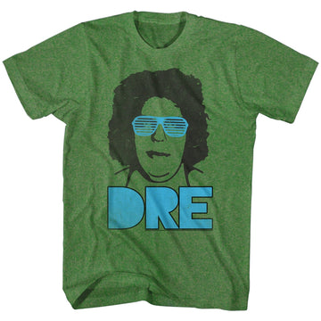Andre The Giant Mens S/S T-Shirt - Dre - Solid Kelly