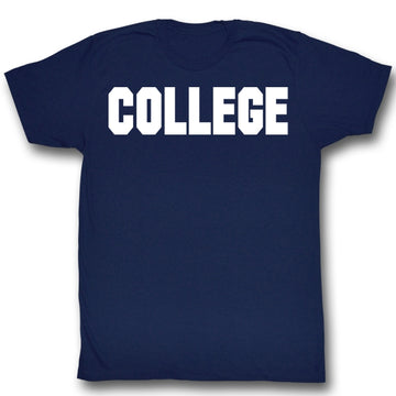 Animal House Mens S/S T-Shirt - College - Solid Navy