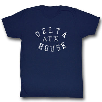 Animal House Mens S/S T-Shirt - Delta House - Solid Navy
