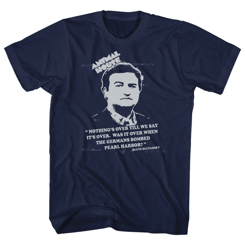 Animal House Mens S/S T-Shirt - Blutoism - Heather Navy Heather