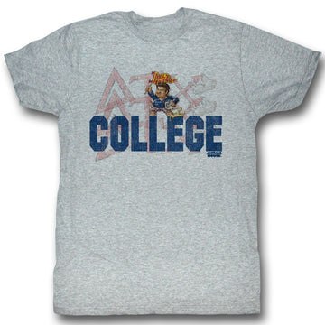 Animal House Mens S/S T-Shirt - Delta - Heather Gray Heather
