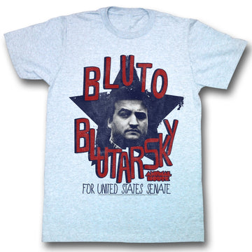 Animal House Mens S/S T-Shirt - Bluto 2014 - Heather Gray Heather