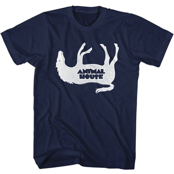 Animal House Mens S/S T-Shirt - Horsey - Solid Navy