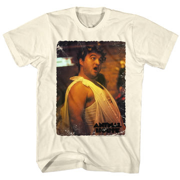 Animal House Mens S/S T-Shirt - Vintage Toga - Solid Natural
